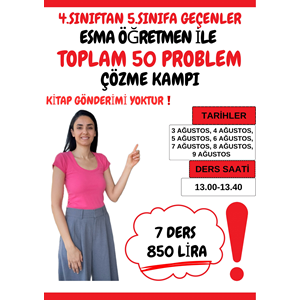 4. Sınıftan 5. Sınıfa Geçenler Yaz Kampı